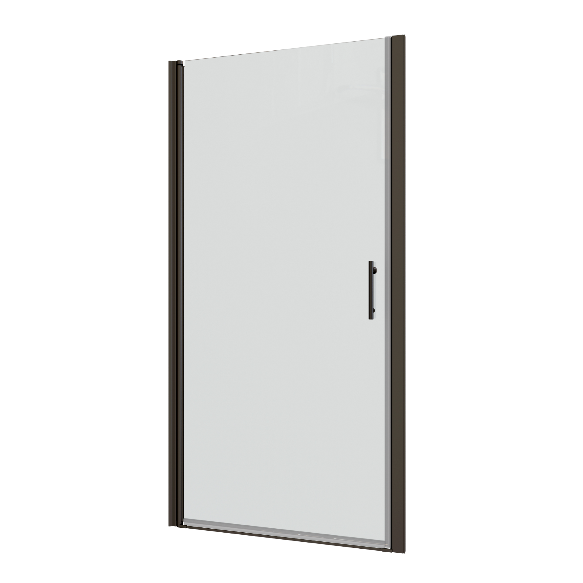 Frameless shower door
